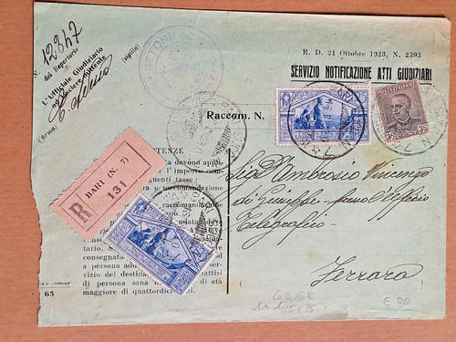 1930 virgilio - 1,25, +
