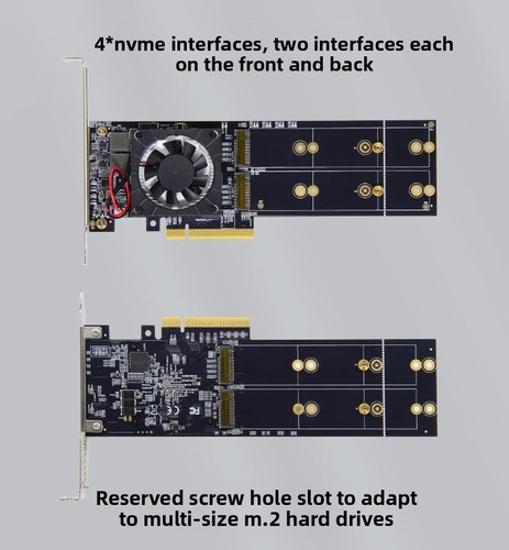 Scheda adattatore ssd pcie 0 - adattatore,