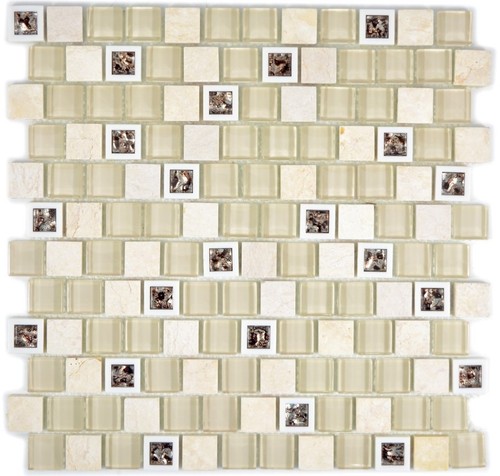 Mosaico vetro plastica - mosaico, in