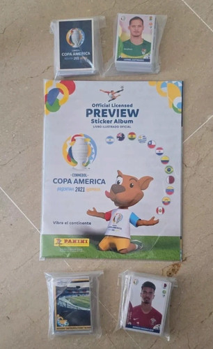 Panini copa america preview - america,