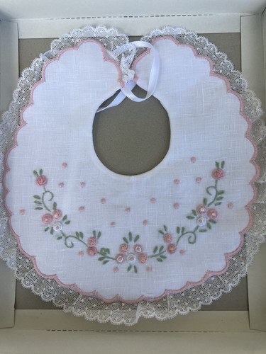 Bavetta ricamo mano - bavetta, a