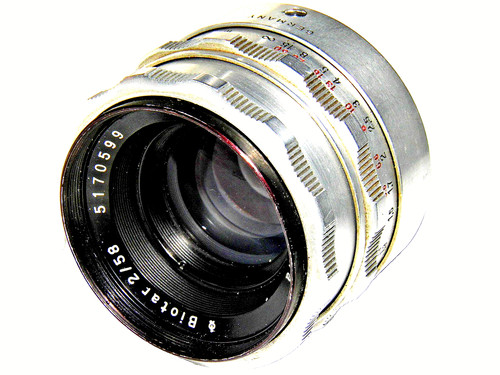 Obiettivo alluminio biotar - obiettivo,