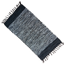 Zebra Tappeto in pelle