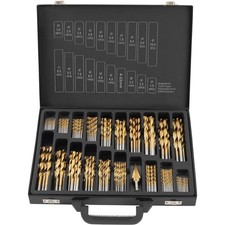 SET PUNTE HSS 231 PEZZI PUNTE IN TITANIO PUNTE ELICOIDALI 1-10 mm PUNTE PER LEGNO PUNTE