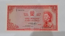 Rhodesia 1964 1£ P25b Unc/aunc
