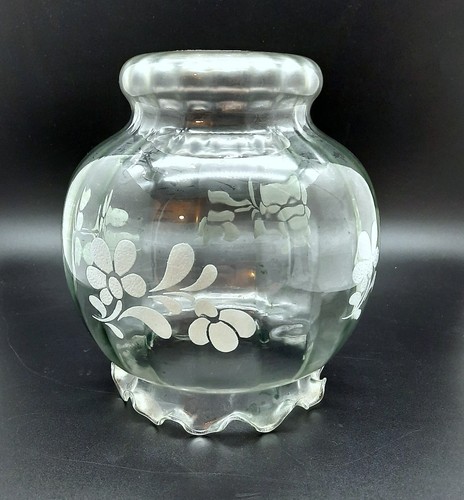 Abat jour ancien globe verre - ancien,