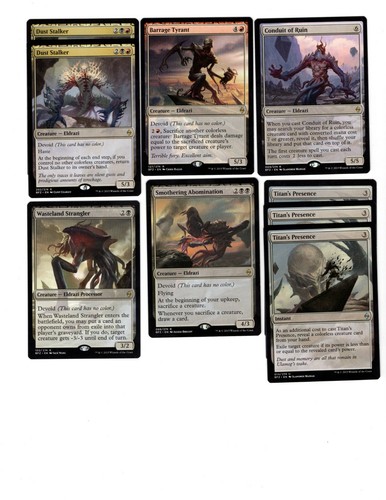 Mazzo carte eldrazi rosso - -,