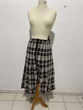 Gonna Vintage In Lana Marca Ghita Made In Italy Milano Taglia 42