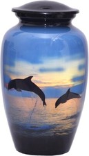 Dolphins Cremation Urn for