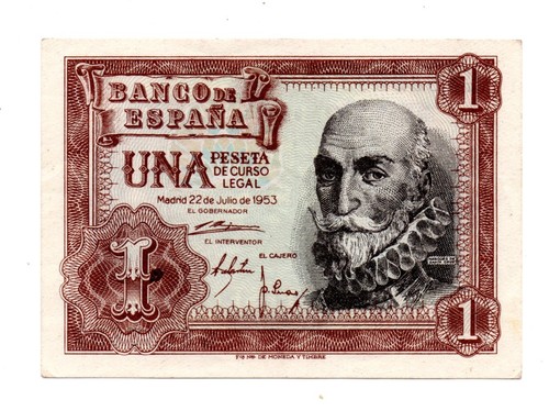 Spagna banconota 1 - -, da