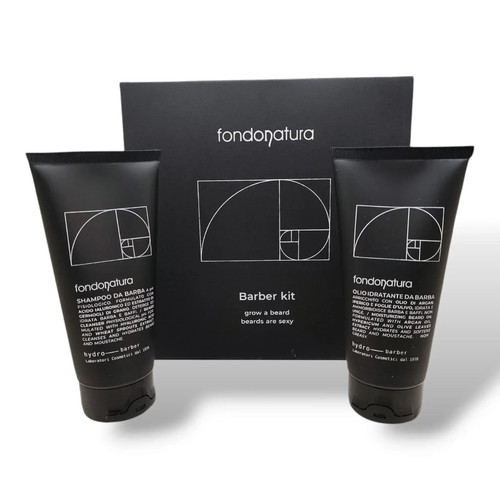 Fondonatura barber kit shampoo - kit,