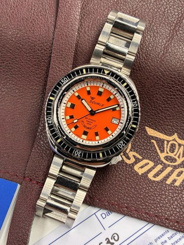Squale 2001 reverse orange - 2001,