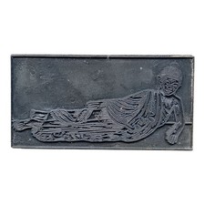 *HH* Antico Timbro Sigillo Matrice Seal Buddha China Tibet Thailandia Buddhism