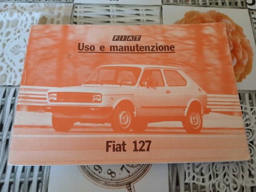 Fiat 127 libretto - fiat, uso