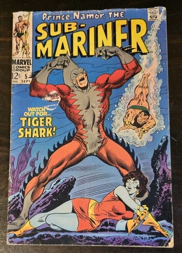 Sub mariner marvel comics - #5,