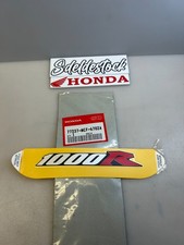 1 sticker dessous selle honda