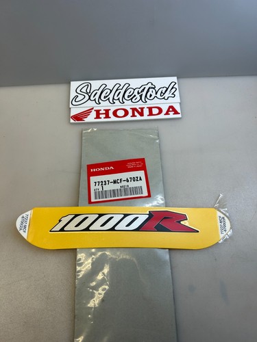 Sticker dessous selle honda - 1,