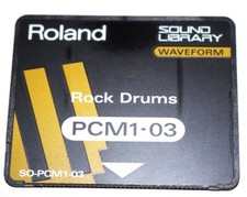 Rara carta roland pcm1 03 - carta,
