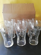 COCA COLA 6 BICCHIERI DI VETRO