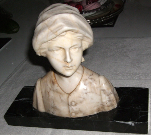 Busto marmo giovane - in,