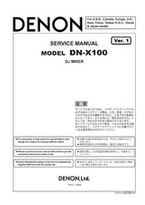 Manuale Di Servizio Per Denon