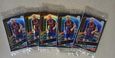 5x LIMITED GOLD MESSI TOPPS CARD  2016 17 MATCH ATTAX CHAMPIONS LEAGUE SEALED