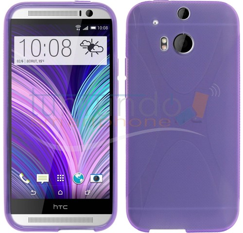 Cover gel tpu viola - per, htc