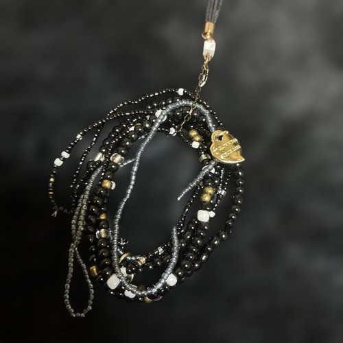 Bracciale vintage multistrato - bracciale,
