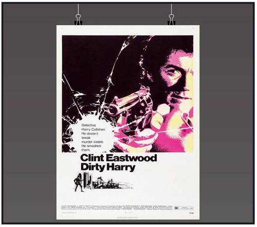 Poster film classico dirty - film,