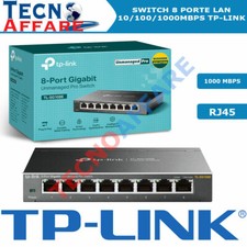 Switch 8 porte Gigabit