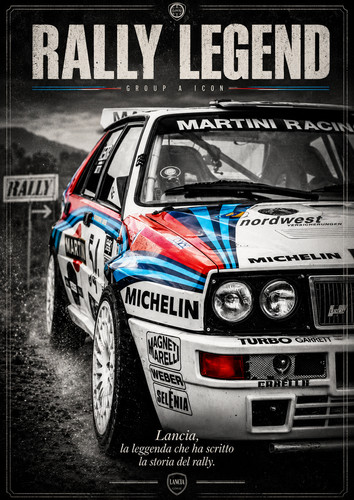 Lancia delta martini rally - lancia,