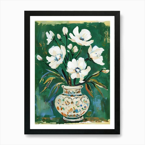 Stampa artistica fiori vaso - stampa,