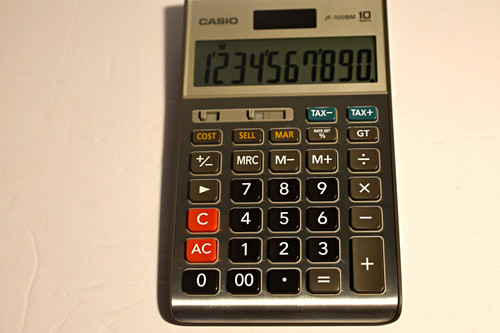 Casio 100bm calcolatrice da - jf-100bm,