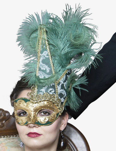 Moira maschera veneziana - maschera,