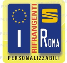 Adesivi blu rifrangente - blu, per