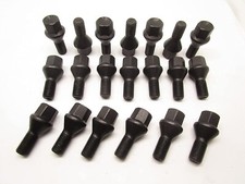 20 bulloni ruota NERI per Jeep Renegade Compass ruote cerchi in lega acciaio