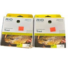 Rio Mainstream Series Trota linea mosca acqua dolce DT3F verde limone bobina 80' X2