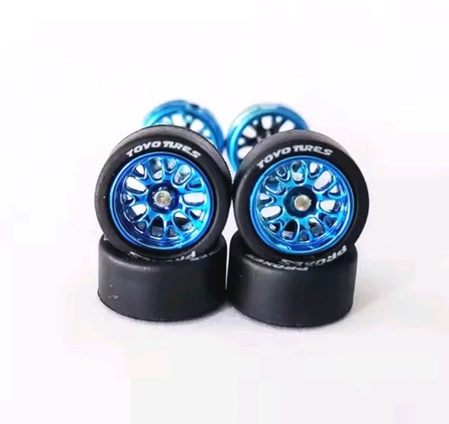 Set cerchi bbs blu cromati - cerchi,