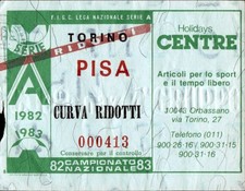Biglietto stadio Torino Pisa