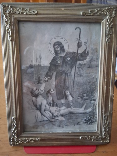 Antica immagine rocco in - s.rocco,