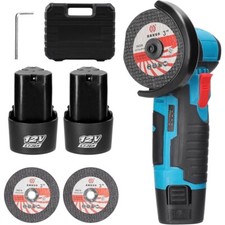 Mini Smerigliatrice Angolare Ricaricabile Doppia Batteria da 12V