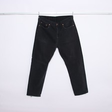 Levi's 615 Orange Tab W36 L30 Usato (Cod.M2657) Nero Jeans Uomo Levis