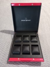 Rarissima scatola box originale orologi pierre bonnet display 6 posti da vetrina