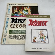 lotto 2 libri su ASTERIX - ASTERIX ET CLEOPATRA - ed DELTA/REPUBBLICA 1980/2003
