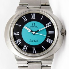 Orologio Uomo Vintage Omega Geneve Dynamic Automatico 41mm Acciaio Ref 135.033