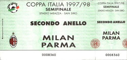 Biglietto stadio coppa italia - stadio,