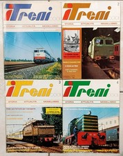 I TRENI PRIMO ANNO COMPLETO 1980 STORIA ATTUALITÀ MODELLISMO FERROVIA