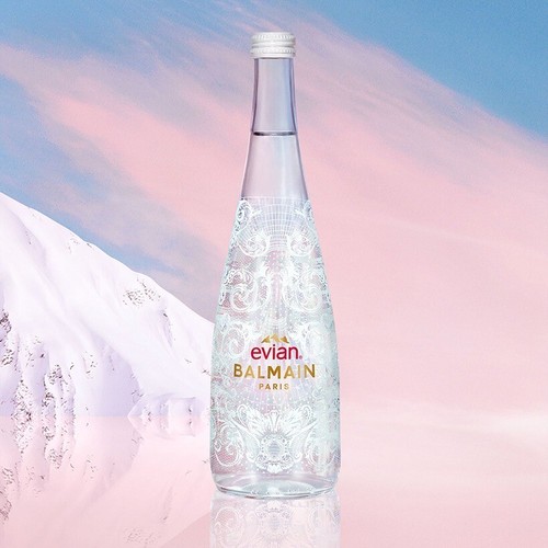 Evian balmain paris water - balmain,