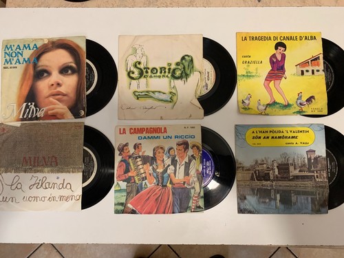 Dischi vinile giri vintage - dischi,
