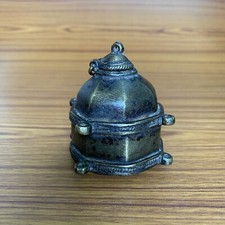 Vaso pozzo inchiostro ottone